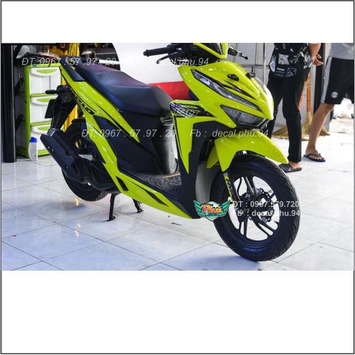 Tem Rời Vario vàng chanh đen
