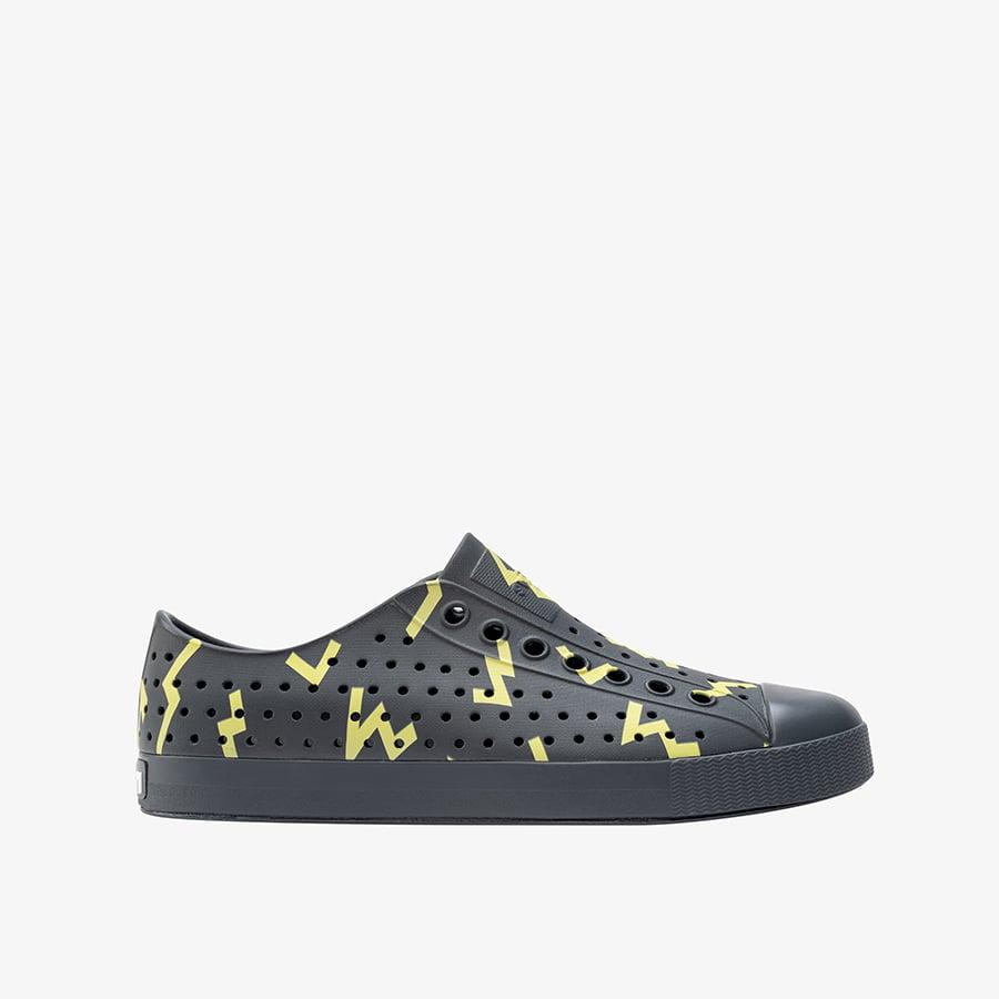 Giày Lười Unisex Native Jefferson Print - Gravity Grey/ Gravity Grey/ Peaceful Wiggle - 42.5