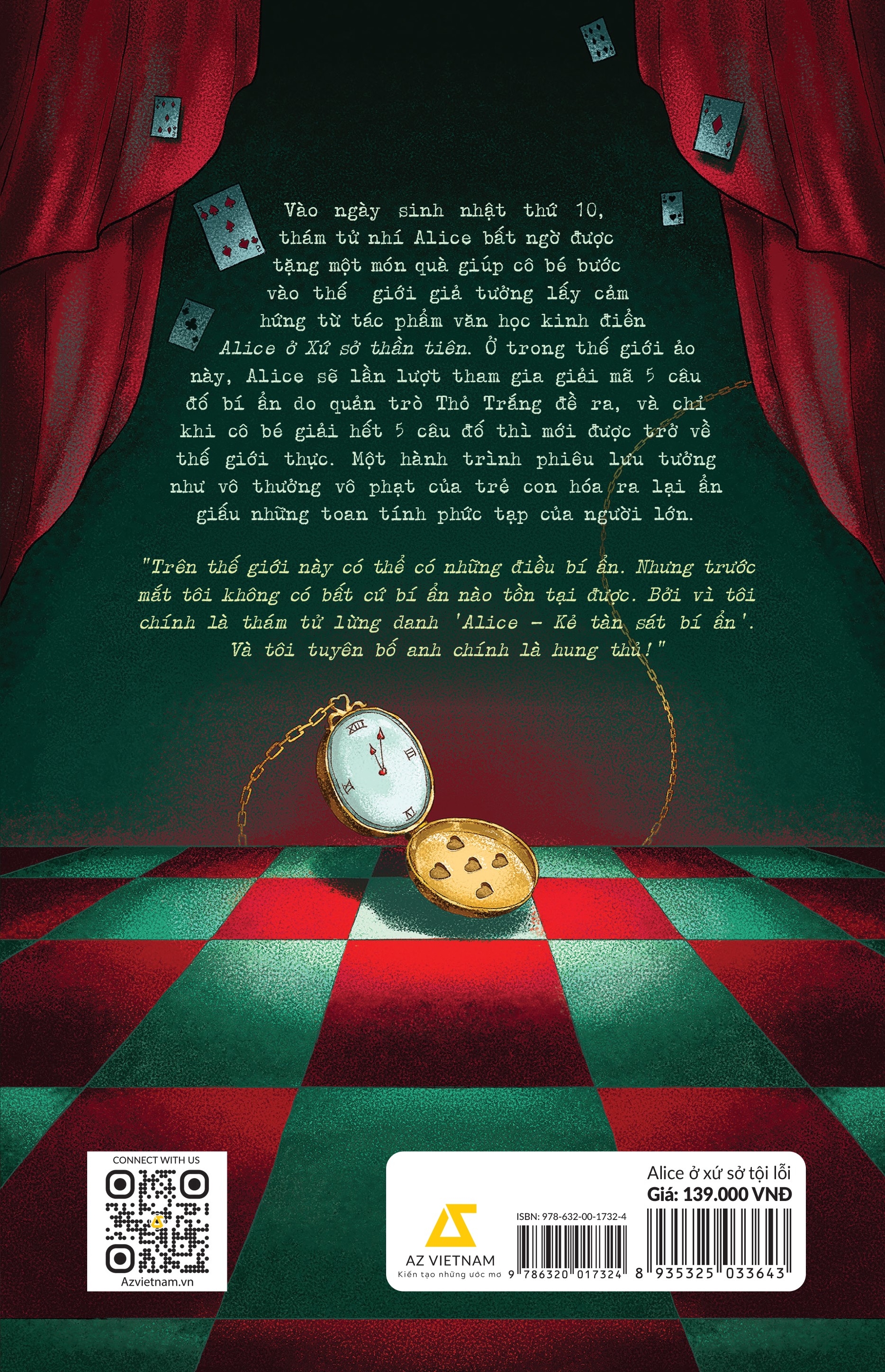 Sách Alice Ở Xứ Sở Tội Lỗi: Trò chơi sinh tồn thế giới ảo