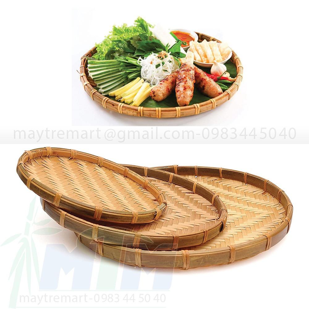 Mẹt tre (cạp mây) hun khói, nhúng keo