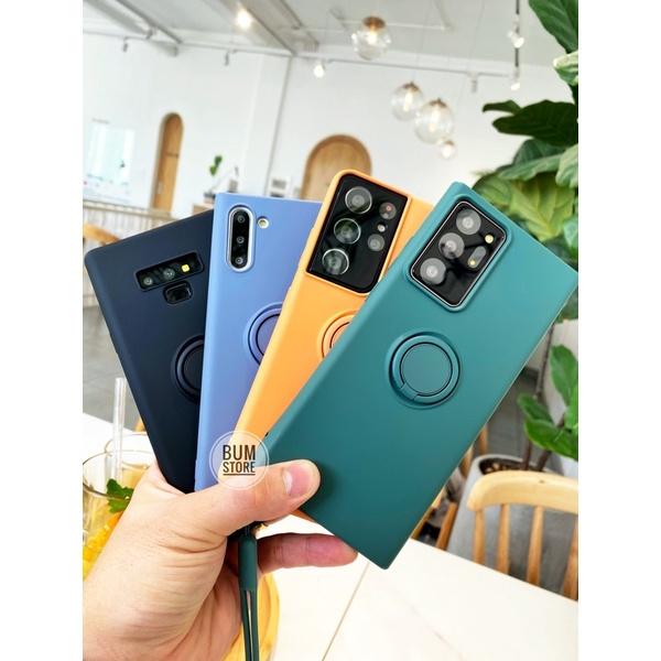 Ốp Lưng Dẻo Iring Cho Samsung Galaxy S20 Ultra / S20 plus / Note 10 Plus / Note 10 / Note 9 / S10 Plus Có Lót Nhung