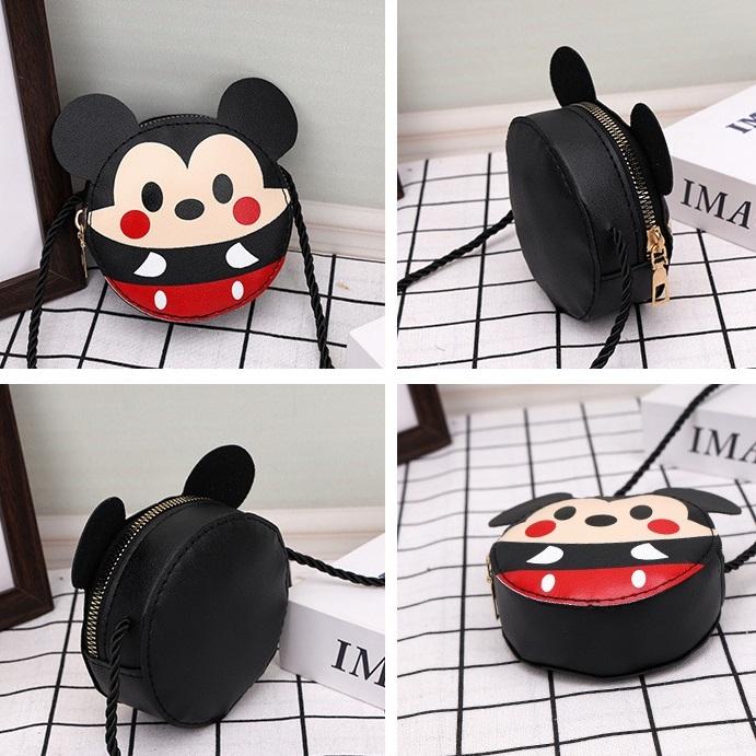 Túi Đeo Chéo Cho Bé Đi Chơi Kích Thước 11*11*4cm Mickey - MInnie