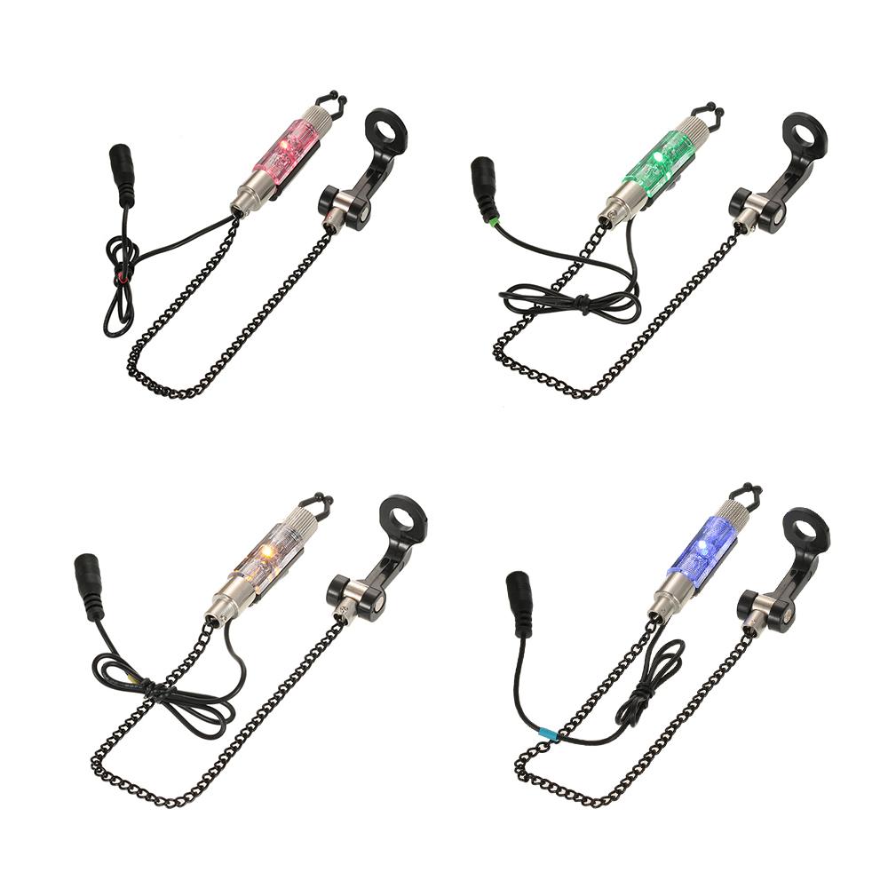 Dây câu cá bằng sắt có đèn led báo động khi cá cắn câu