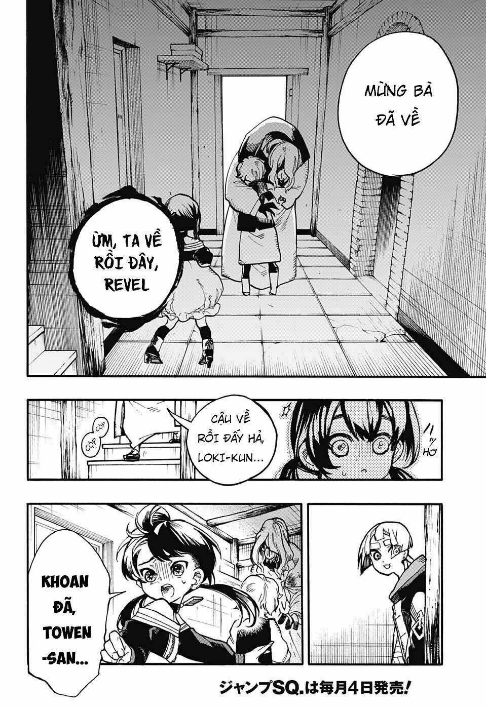 những bức họa quái dị của phù thủy chapter 14 6