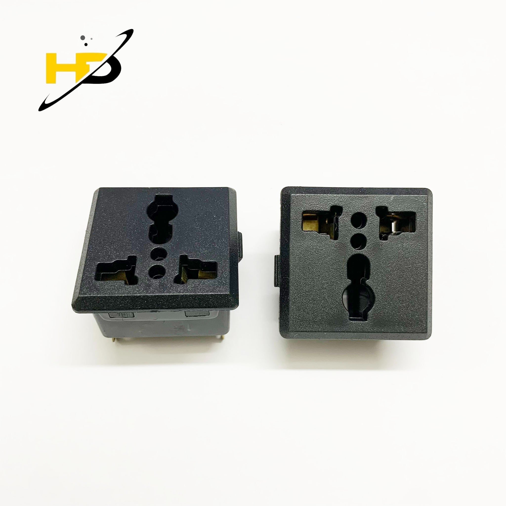 Ổ Cắm Nguồn AC 3 Lỗ 2 Chân Dẹt 10A 250V , Dùng Làm Ổ Điện Công Suất Cao