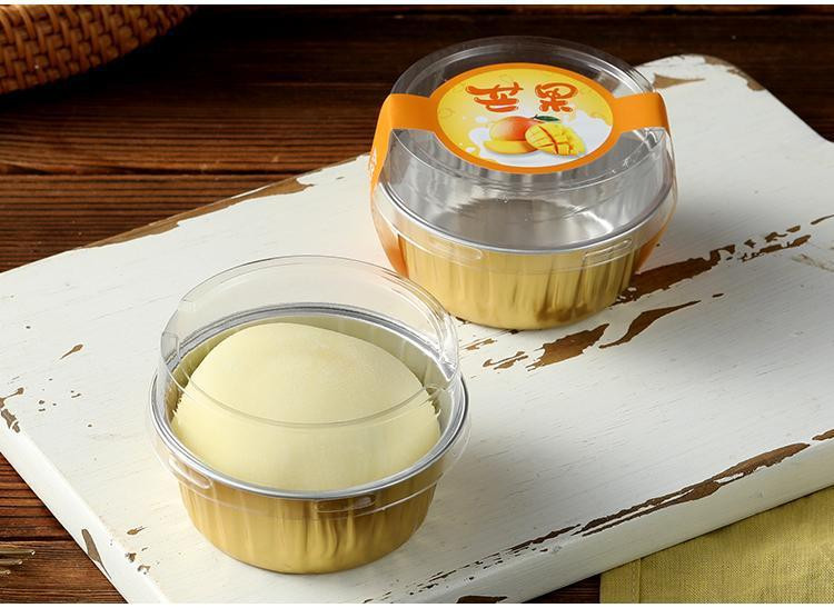 100 Hộp thiếc 125ml dùng nướng bánh flan - bông lan - bánh lạnh - chịu nhiệt được