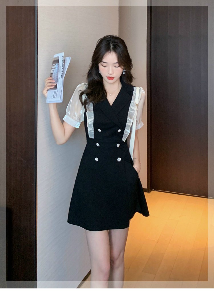 SÉT BỘ CỔ VEST PHỐI NÚT CAO CẤP