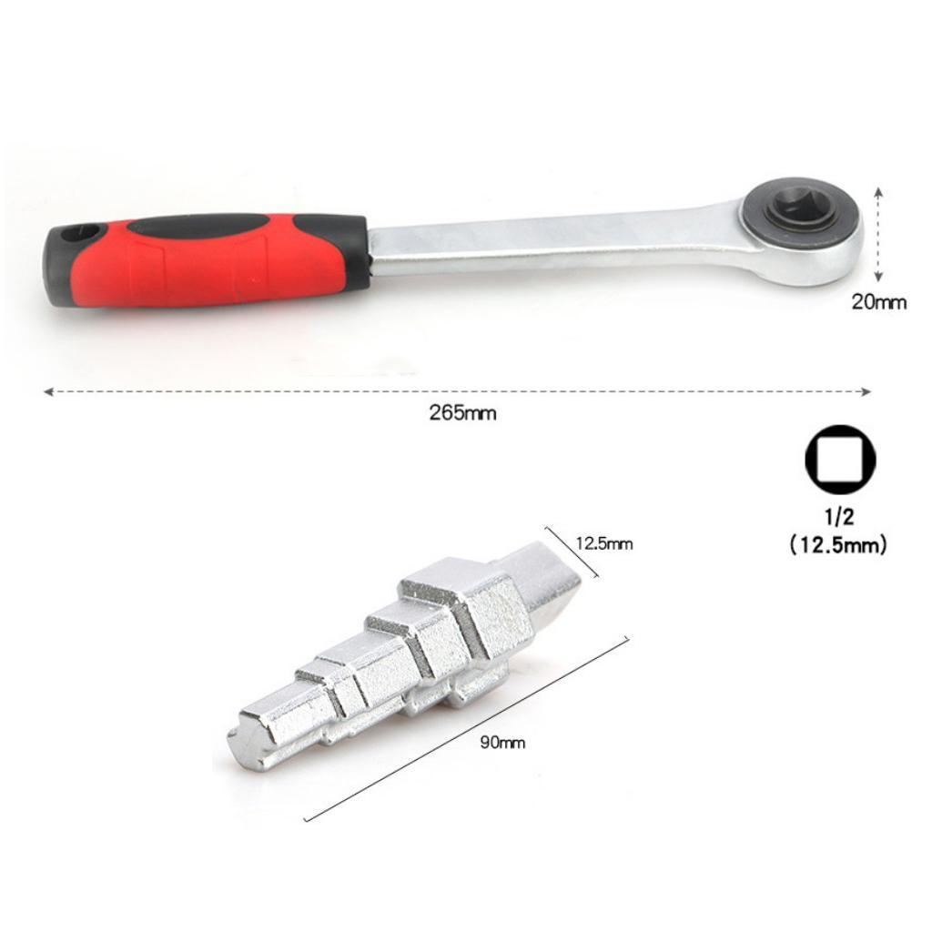 16mm, 21mm, Quick Coupling Ratchet Socket, 1/2 Inch, 3/8 Inch, 7/16 Inch Steel Drive