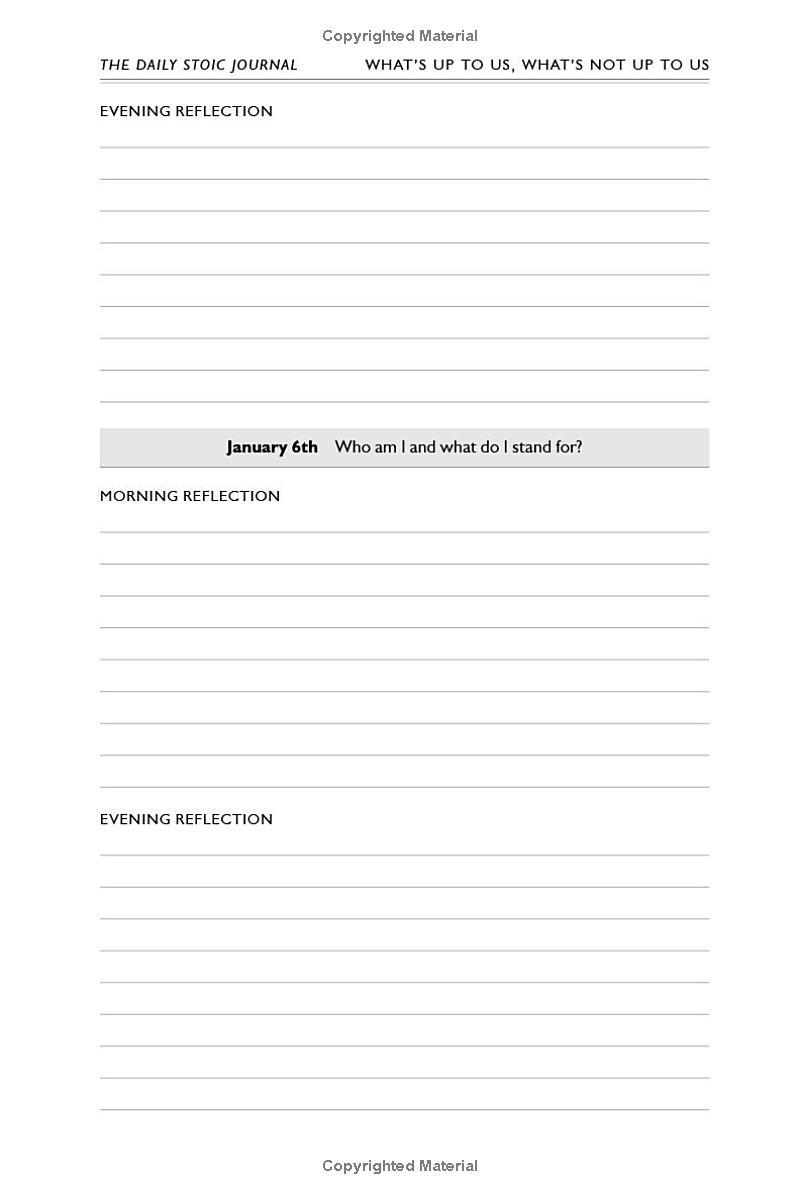 Sách ngoại văn: The Daily Stoic Journal