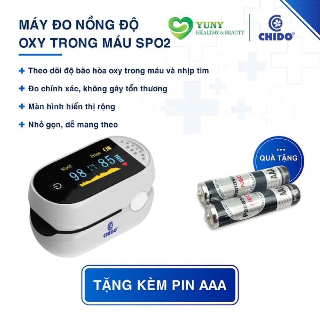 Máy Đo Nồng Độ Oxy Trong Máu SpO2 CHIDO Nhật Bản