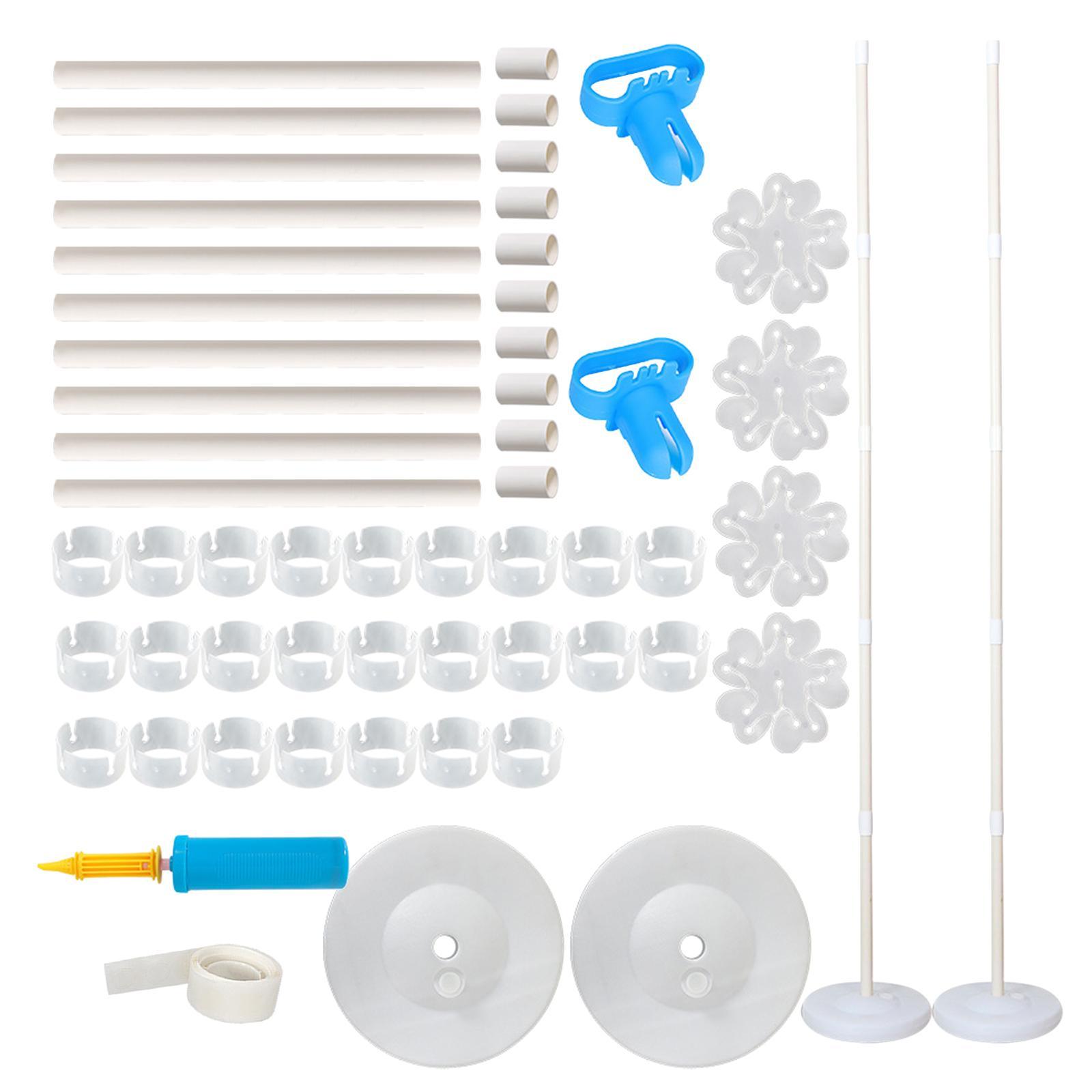 Balloon Column Kit Base Stand 10 Poles for Wedding Party Builder Kits