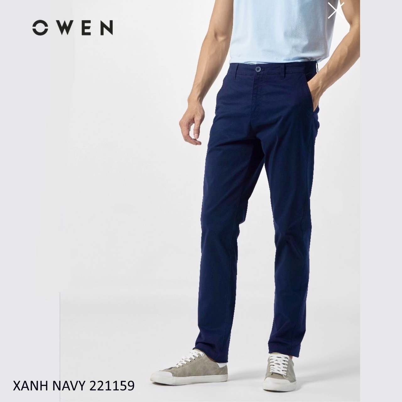 OWEN - Quần kaki nam Owen SLIMFIT 3 màu