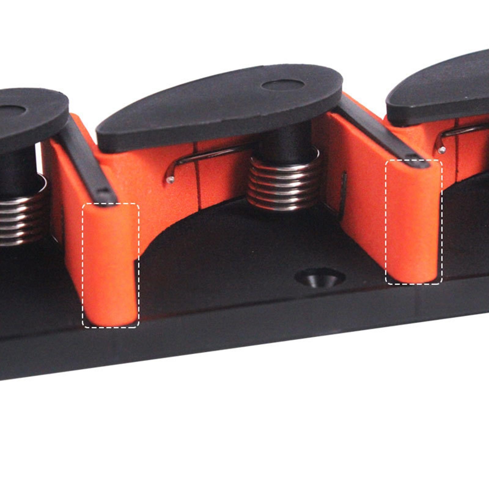 Fishing Rod Holder Vertical 6 Rods Rod Stand for Garage Storage Wall Mounted