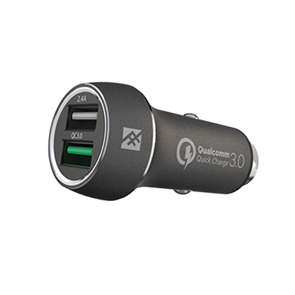 Sạc xe hơi iFrogz UniqueSync Premium Dual USB Car Charger - Hàng chính hãng