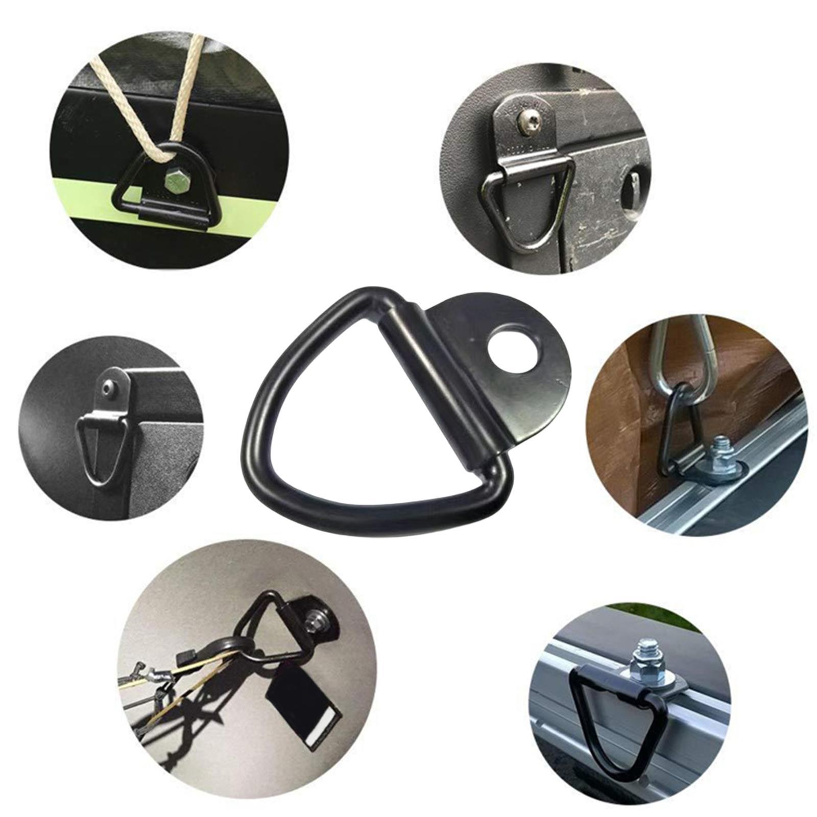 Heavy Duty Cargo tie down anchor Rope Mount v shaped hook for RV Vehicle Trucks