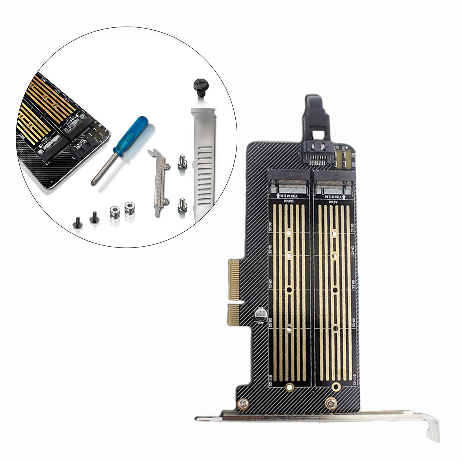 PCIe to M.2 NVME Adapter M.2 NVMe NGFF Converter for Desktop PC SSD 2280