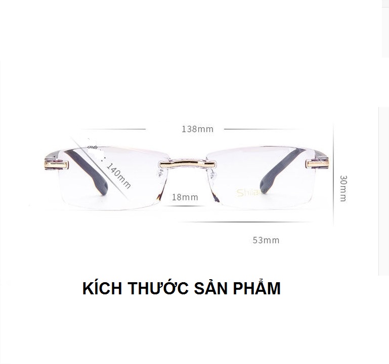 Kính lão thị viễn thị trung niên kính đọc sách sáng và rõ KV88