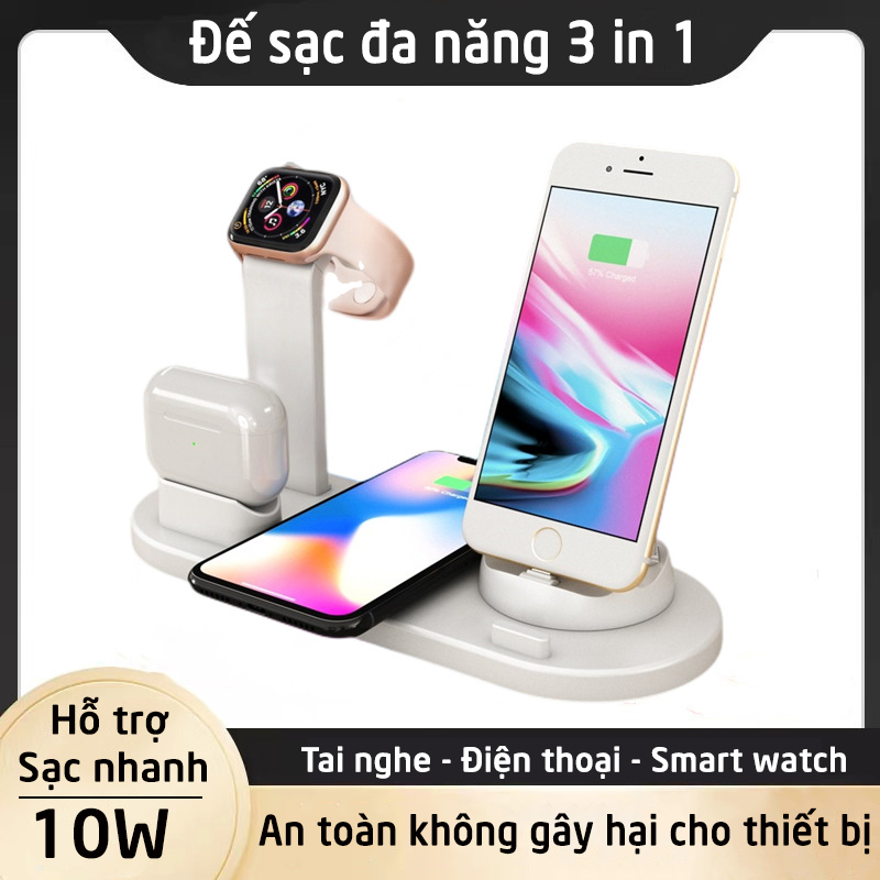 Sạc không dây đa năng- sạc nhanh, bảo vệ tuổi thọ pin- K1367
