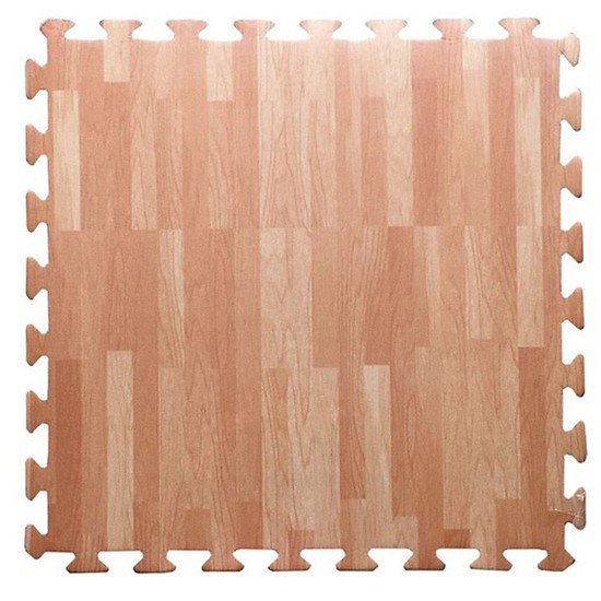 10 thảm xốp lót sàn vân gỗ 60x60 cm
