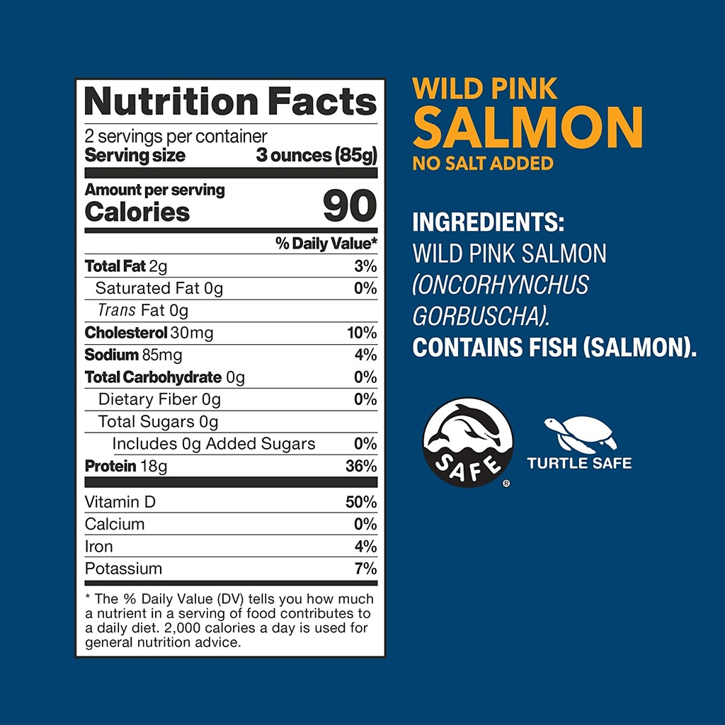 Cá hồi hoang dã đóng hộp Salmon Wild Planet 170g