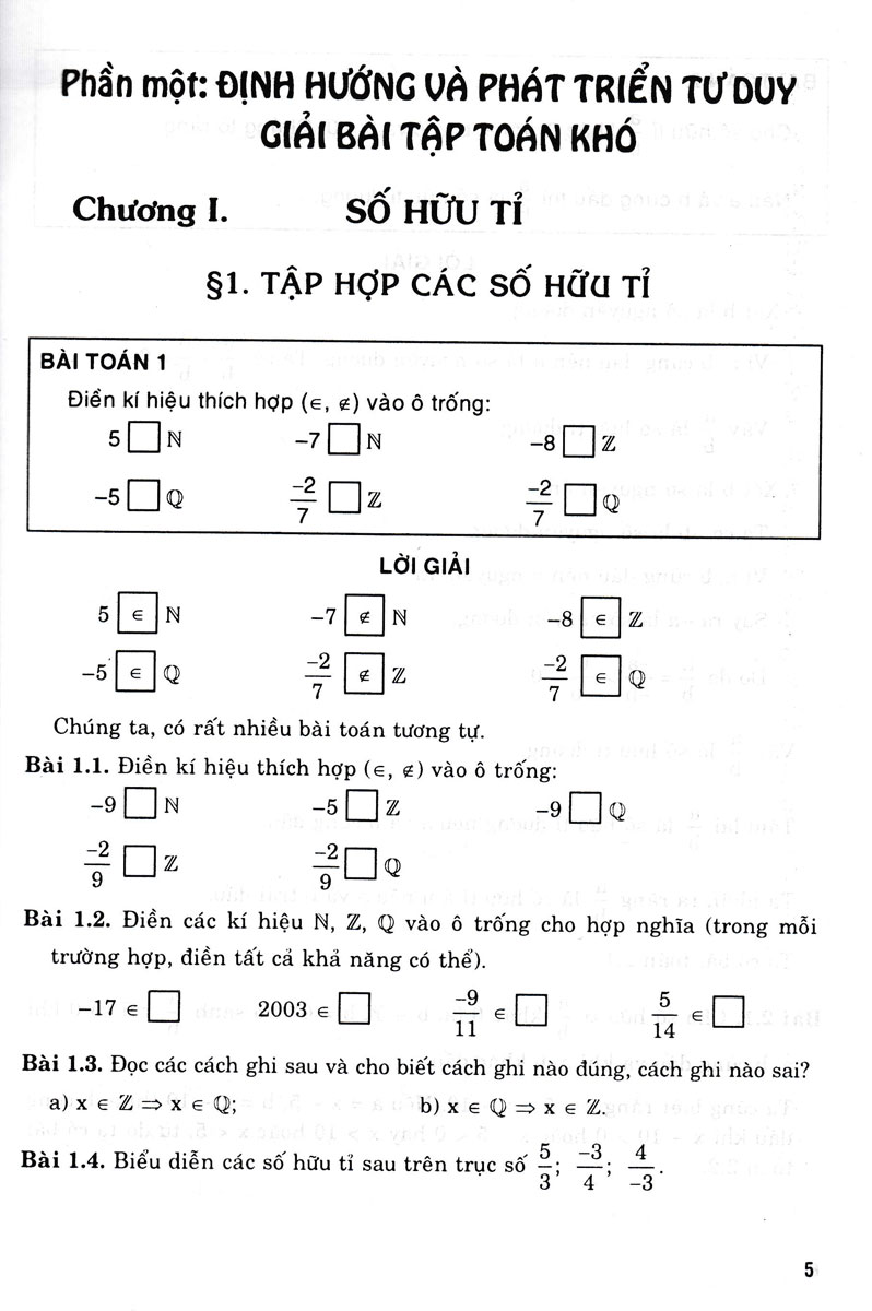 Sách tham khảo- Định Hướng Và Phát Triển Tư Duy Giải Bài Tập Toán Khó 7 - Tập 1 _HA