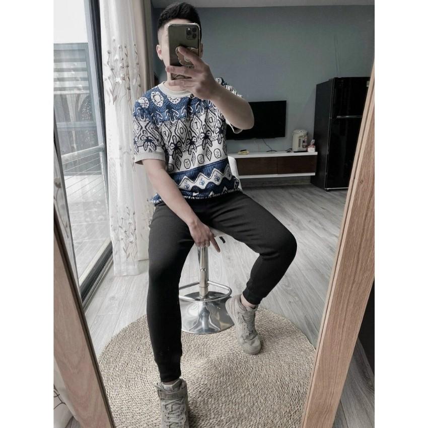 Quần jogger nam lót lông siêu ấm bo gấu cạp chun dây rút siêu ấm thời trang