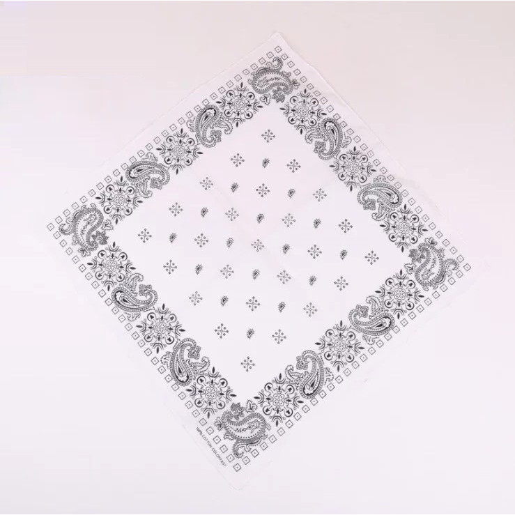 Khăn bandana cotton hiphop nam nữ size 55*55cm