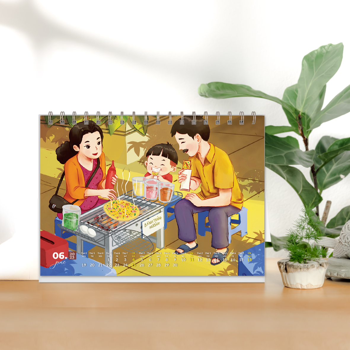 Combo 5 cuốn Lịch bàn 2023 - TUỔI THƠ + Quà tặng