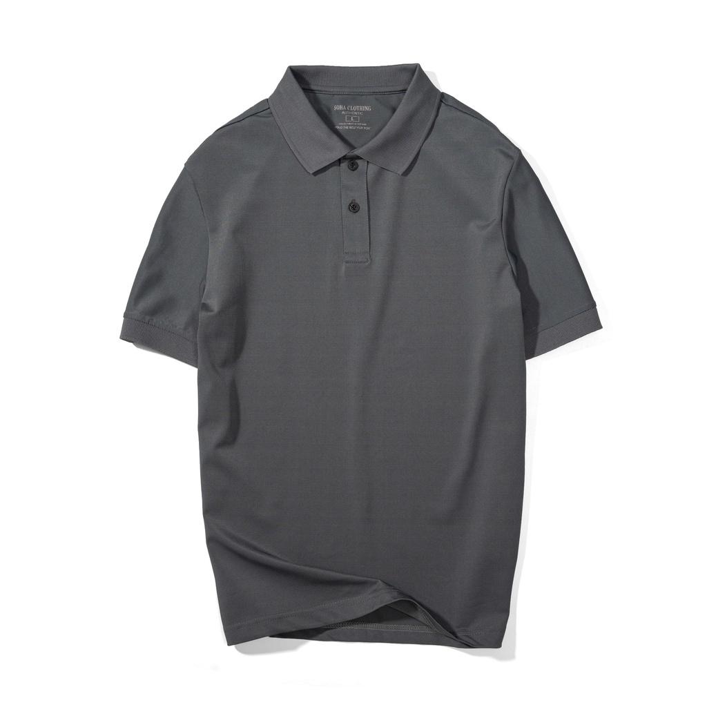 Áo Thun Polo Nam Basic cổ bẻ vải Cá Sấu cao cấp chuẩn form, Áo Trơn Basic –SoHa Clothing