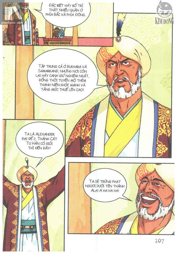 thành cát tư hãn chapter 77 1