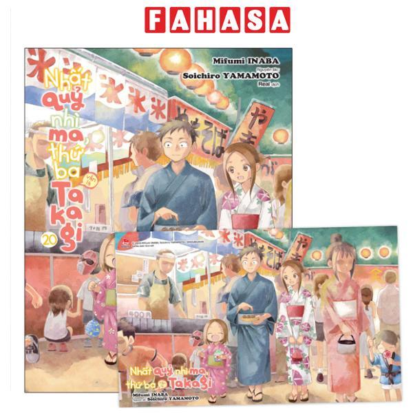 Sách - Nhất Quỷ Nhì Ma, Thứ Ba (Vẫn Là) Takagi - Tập 20 - Tặng Kèm Postcard