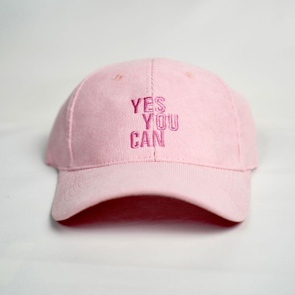 Mũ lưỡi trai ️ Nón kết thêu chữ Yes You Can phong cách Ulzzang form unisex nam nữ N06