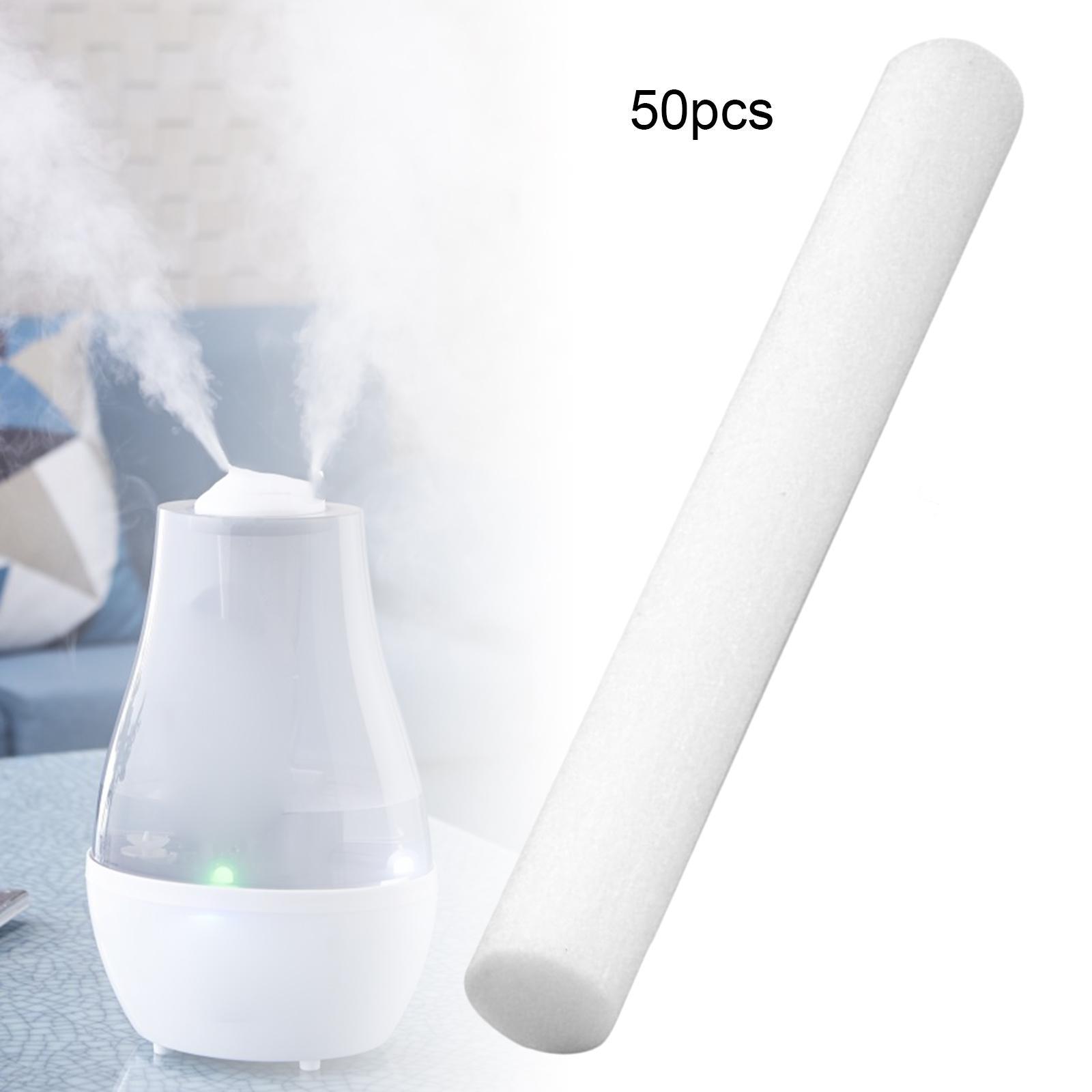50Pcs Water Supply Cotton Swab Refill Stick for Diffuser Humidifier