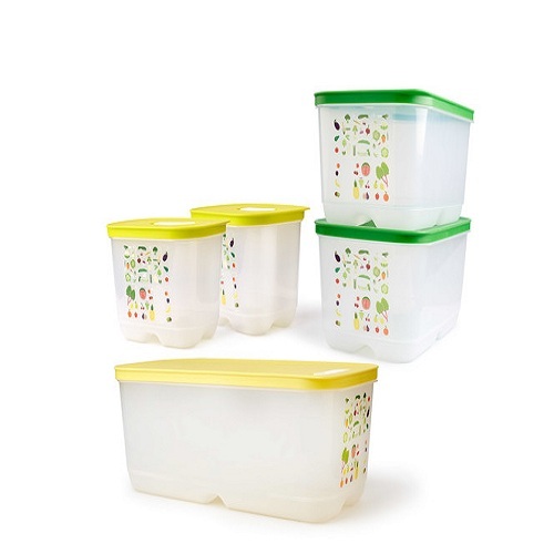Bộ hộp trữ mát có nút hô hấp Ventsmart Tupperware