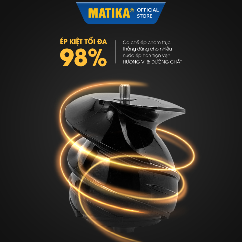 Máy Ép Chậm MATIKA 1L 150W MTK-3235, Hàng Chính Hãng