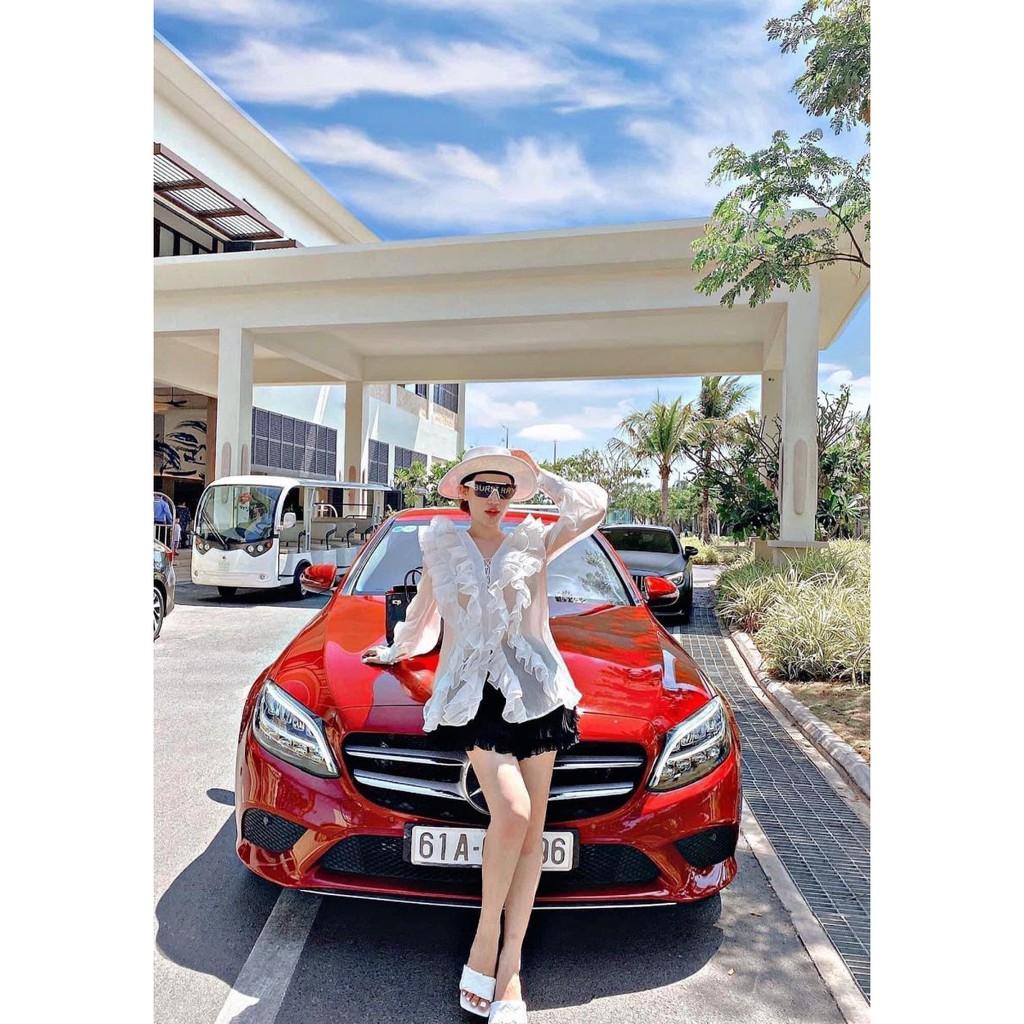 Áo Sơ Mi Thân Bèo Tiểu Thư Chất Voan Tơ Sang Chảnh