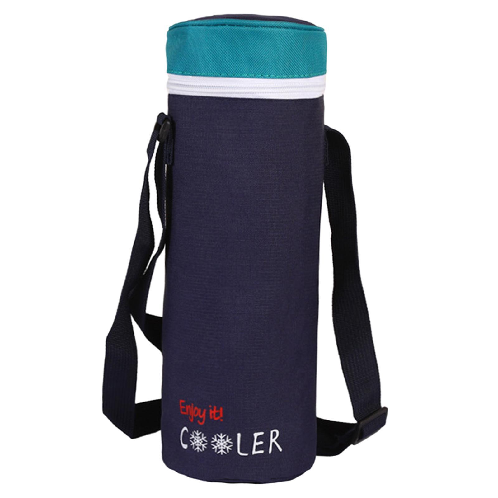 Insulated Water Bottle Bag Carrier Bag Carry Bag Hiking Thermal Pouch