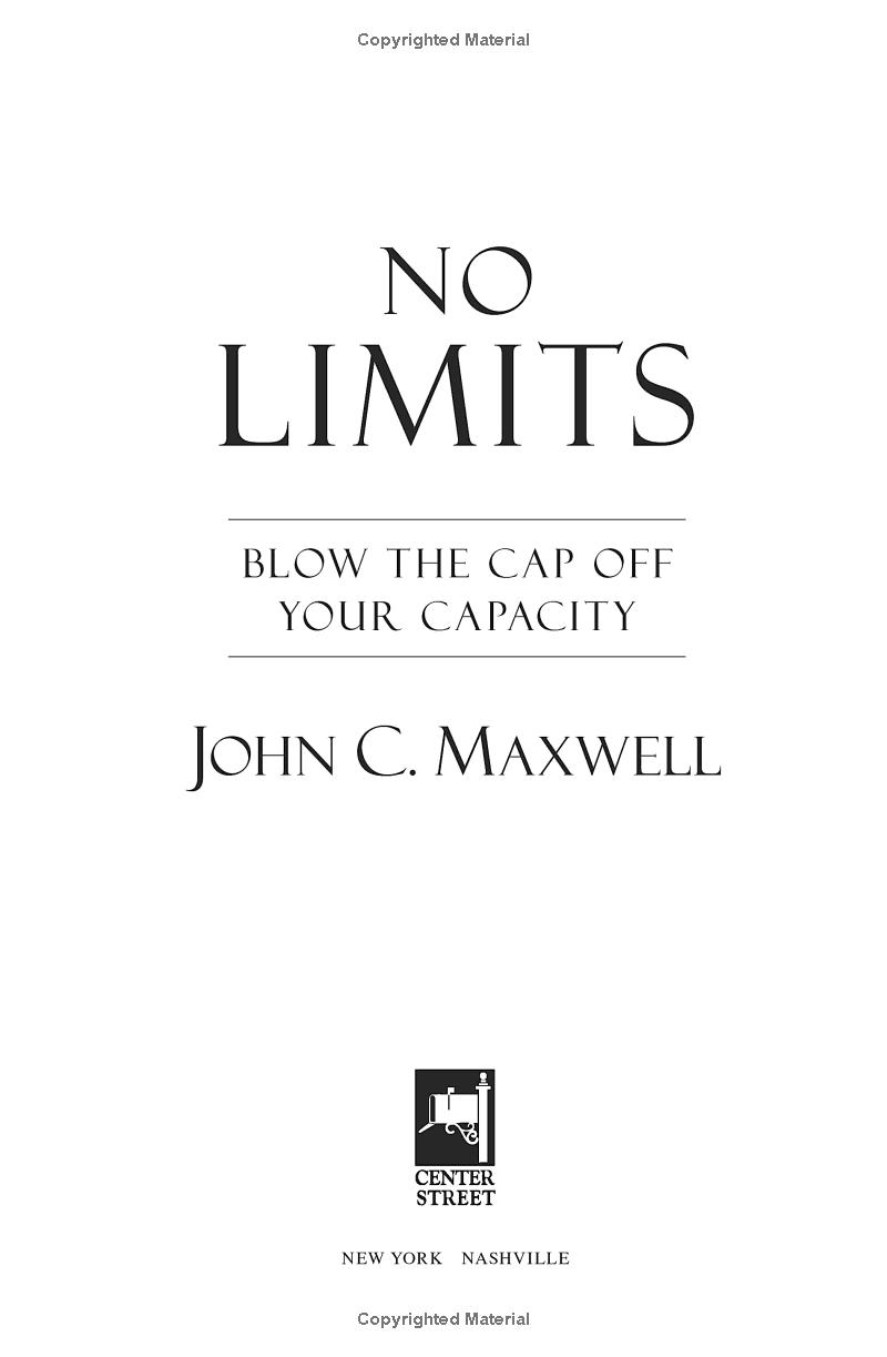 No Limits: Blow The Cap Off Your Capacity