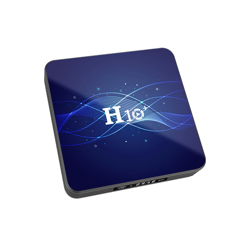 Hộp TV Box H10 Plus Android 9.0 4K trình phát HDR H.265 VP9 Quad-core 64 Bit băng tần kép EMMC 2.4G/5G