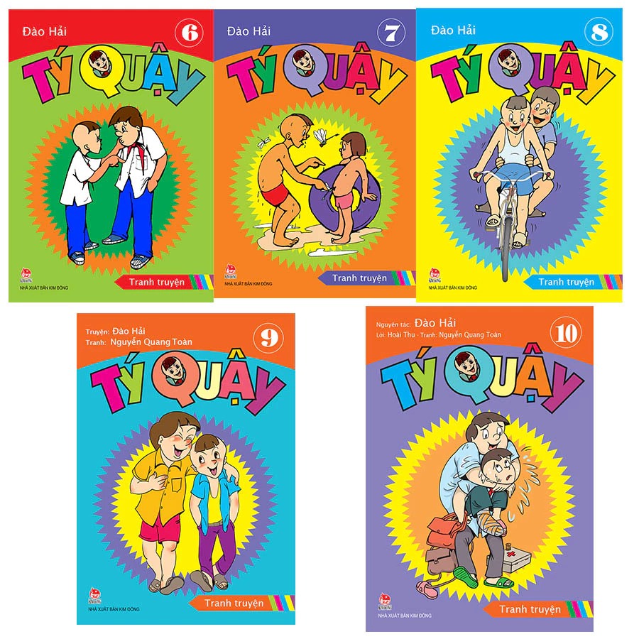 Truyện tranh - Trọn bộ 14 tập: Tý quậy