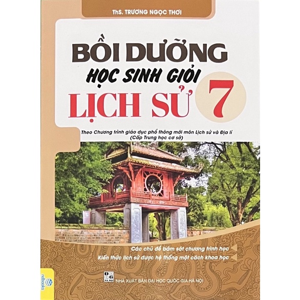 Sách - Bồi Dưỡng Học Sinh Giỏi Lịch Sử 7 (Theo chương trình GDPT mới)