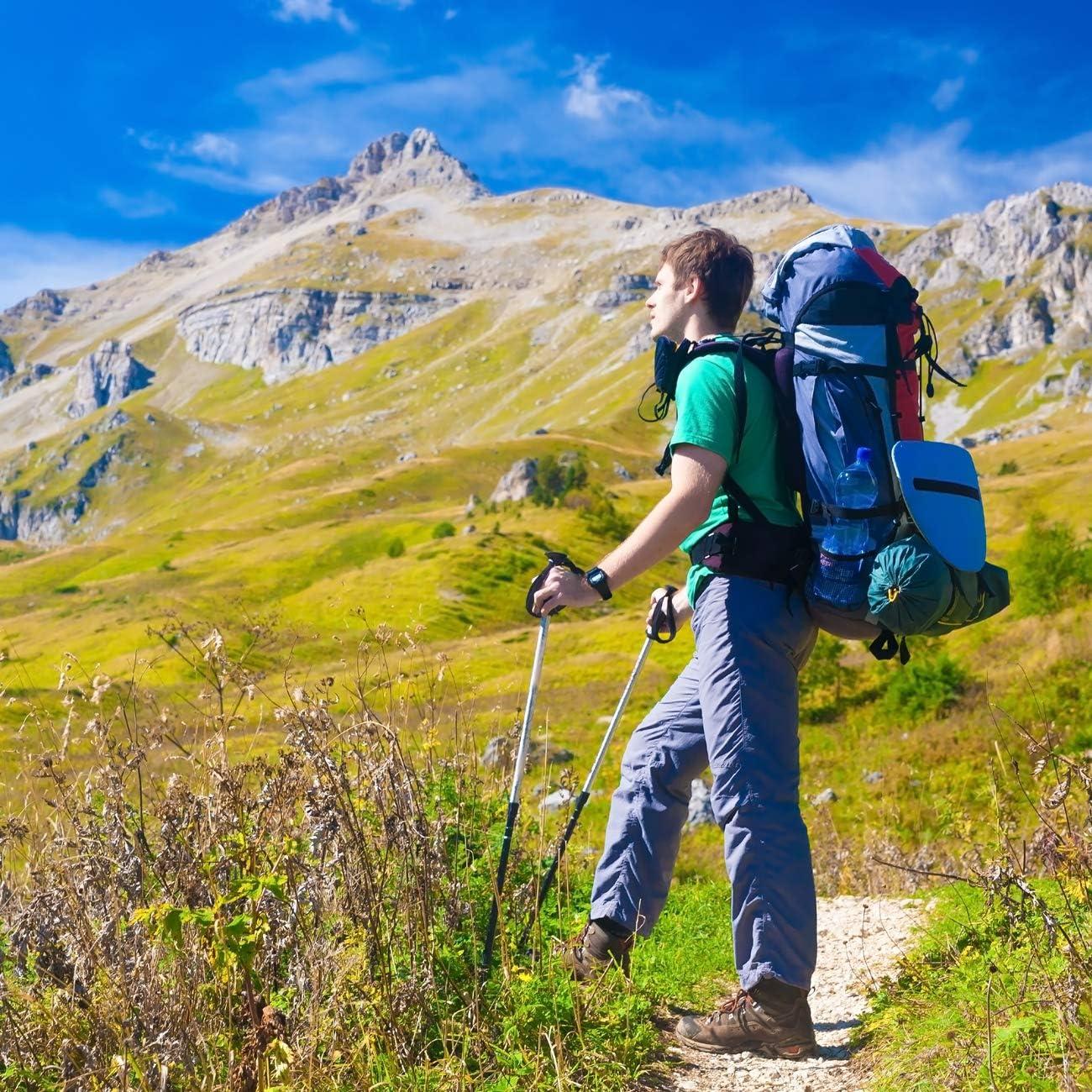 Tấm lót đi bộ kiểu Bắc Âu, 12 miếng / 6 cặp Tấm lót cao su nhựa đường để đi bộ kiểu Bắc Âu