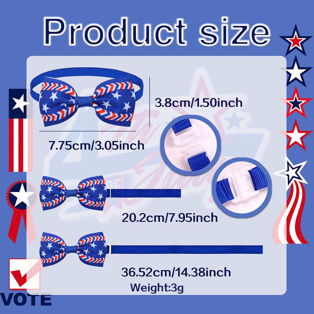 VÒNG CỔ THÚ CƯNG CHÓ MÈO NƠ DỄ THƯƠNG PHONG CÁCH MỸ SIZE 22-37CM MÃ 16 CHO THÚ CƯNG CHÓ MÈO