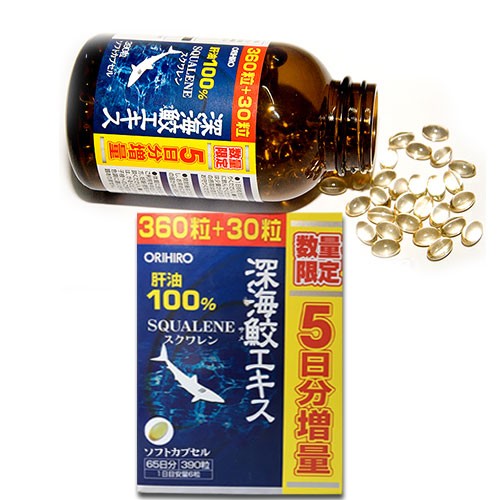 Viên uống sụn vi cá mập Orihiro Nhật Bản hỗ trợ xương khớp, bảo vệ mắt, ngăn ngừa lão hóa, 360 viên/lọ - HÀNG CHÍNH HÃNG