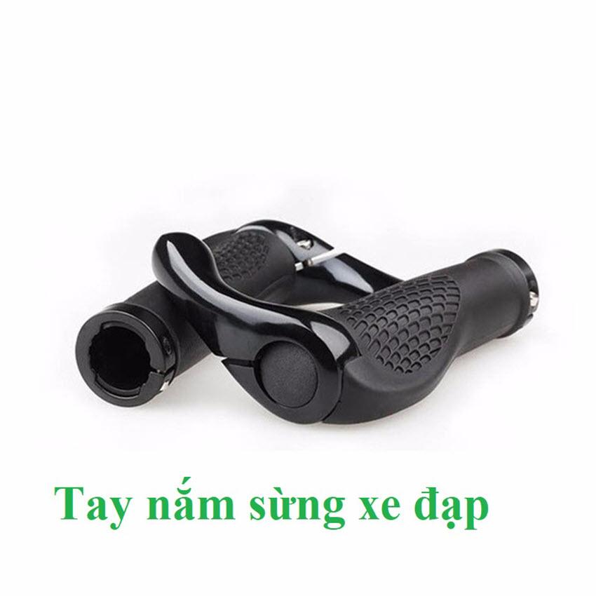 Combo đủ phụ kiện cho xe đạp gồm 5 sản phẩm Đèn, còi, đồng hồ, sừng, đèn hậu