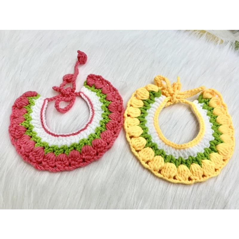 Vòng cổ dễ thương cho chó mèo thiết kế by Tiệm Nhà Nice