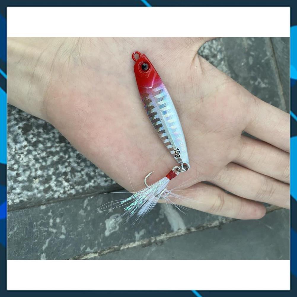 Mồi Câu Lure Jigging Nặng 7g_10g_15g_20g lure chẽm,nhồng,hồng,măng,vược,...._ Lure 24