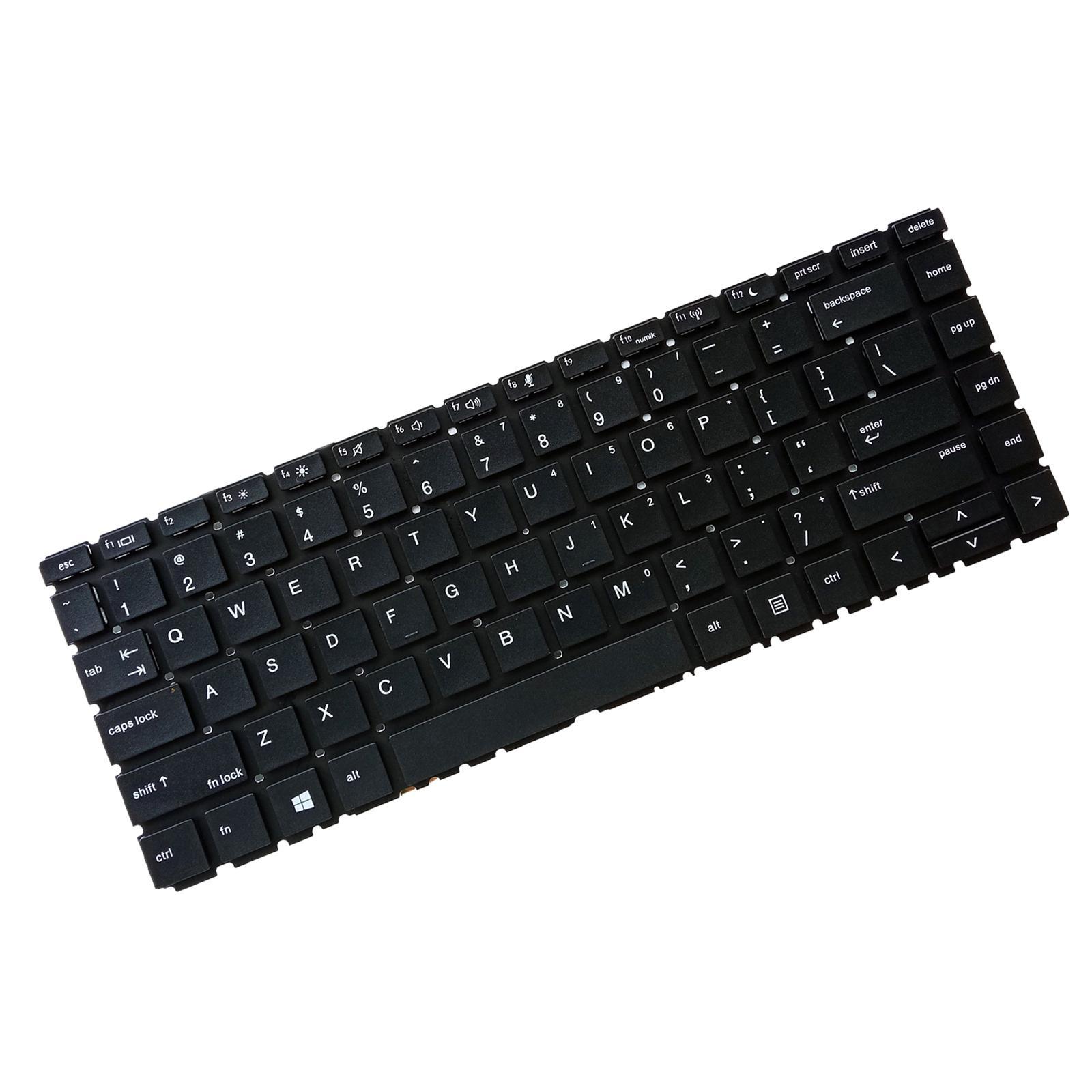 Laptop Keyboard US Layout Durable Matte Notebook Keyboard Keypad for 440 G6 445 G6 Premium Replacement Spare Parts