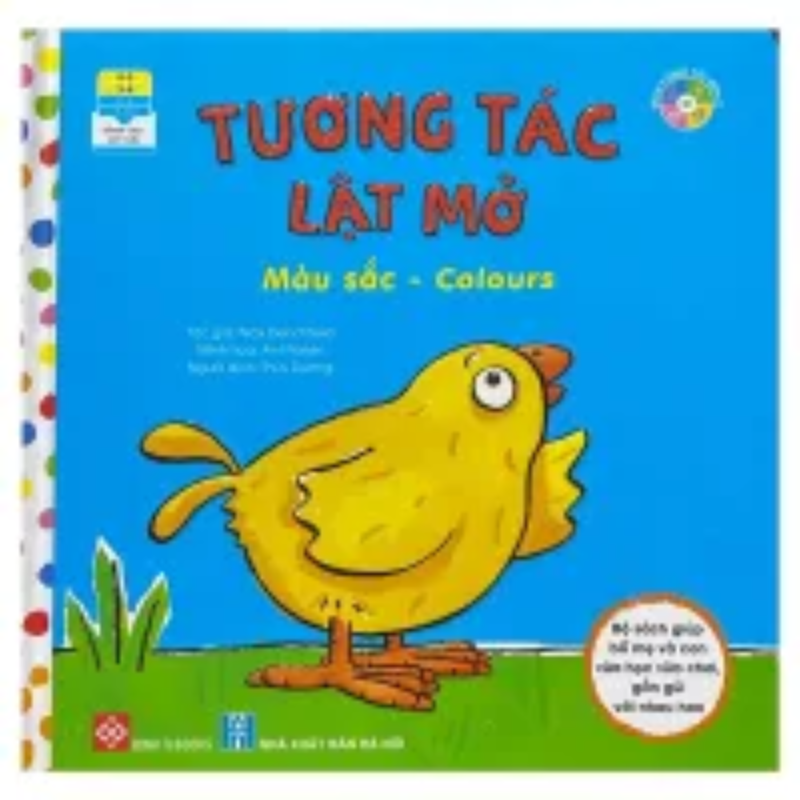 Sách Song Ngữ Việt Anh Cho Bé: Tương Tác Lật Mở - Màu Sắc - Colours