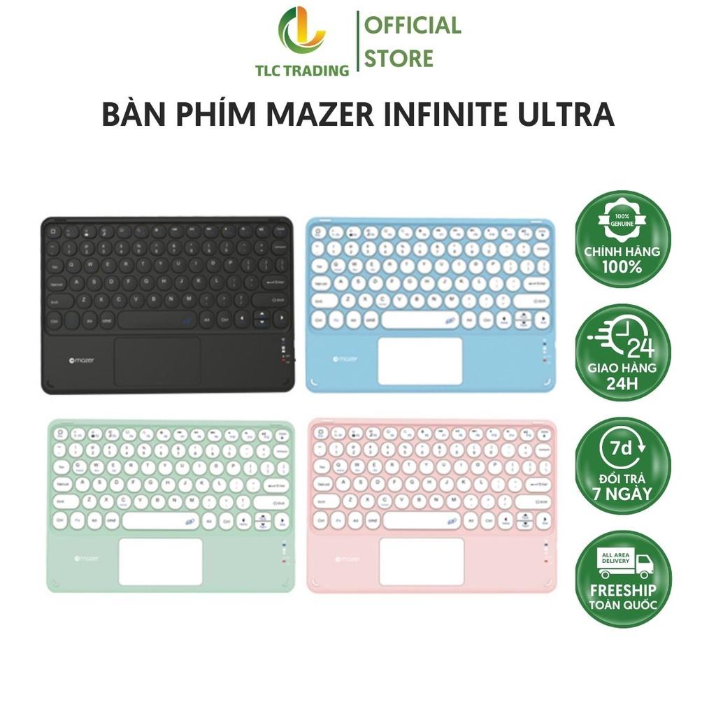 Bàn Phím Mazer Infinite Ultra Portable Có Tích Hợp Trackpad Và Bluetooth - Hàng chính hãng